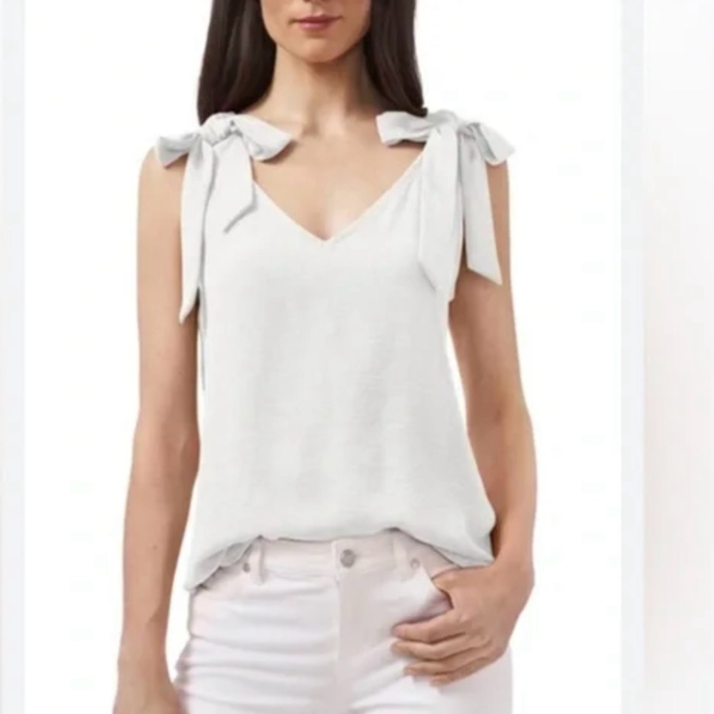 NWT Banana Republic Shoulder Tie Bow Strap Sleeveless Top